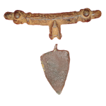 Medieval horse harness pendant