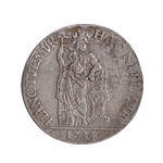 Zilveren Gulden 1734